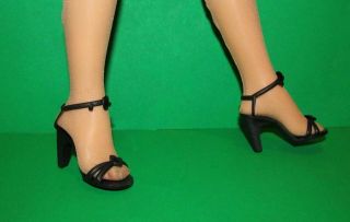 2 Black High Heels For Your 18 - 20 " Revlon Fashion Dolls