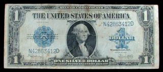 Series Of 1923 United States $1 Silver Certificate Large Size Currency Note