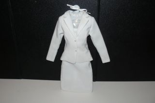 Franklin White Suit For Franklin Princess Diana Vinyl Doll 16 Inch