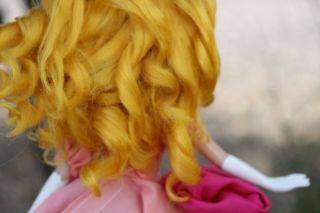 Princess Peach Doll Repaint 9.  5 Inches Tall 3