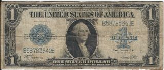 1923 $1 Large Size Silver Certificate Fr.  238 In