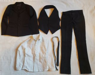 1/3 Doll Bjd Mens 70cm Black Suit Set.  Iplehouse Model Eid Fit