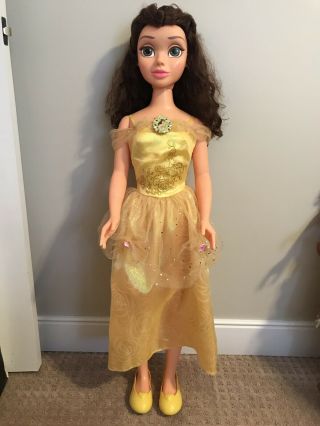 Disney My Size Princess Belle Fairytale Friend Doll Over 3 Feet Tall