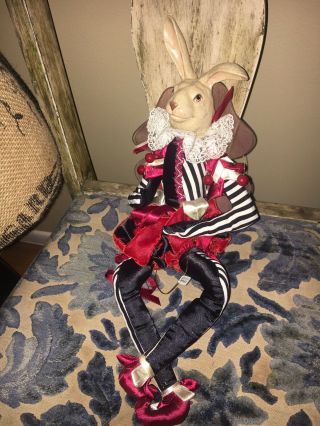 Wayne M Kleski Rabbit Jester Fairy Harlequin Doll