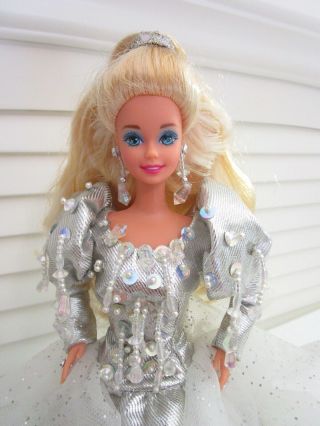 1992 Happy Holidays Barbie Doll Dress 90s