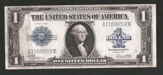Sharp Woods/white Silver Certificate 1923 $1 Large Note