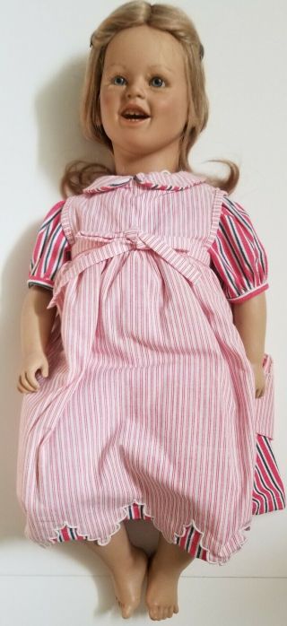 Annette Himstedt Puppen Kinder Lisa Doll The Barefoot Children Series 3420 (b)