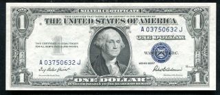Fr 1616 1935 - G $1 One Dollar Silver Certificate Currency Note Gem Unc