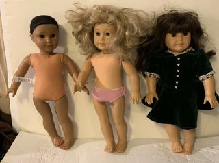 3 American Girl Dolls Molly And 2 Others 18 