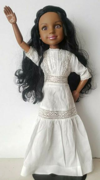 Best Friends Club Bfc 18 " Doll Callista African American Girl Carpetina Dress