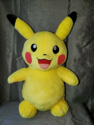 Build A Bear Pokemon Pikachu 18 " Plush Stuffed Animal Bab
