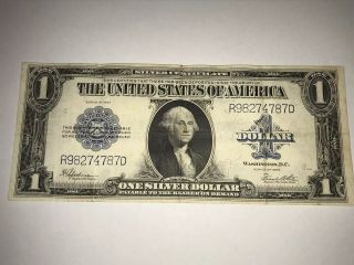 1923 $1.  Fr - 237 United States Of America Lg Silver Certificate