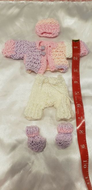 Mini Reborn Doll Ooak Baby Doll Micro Preemie Clothes