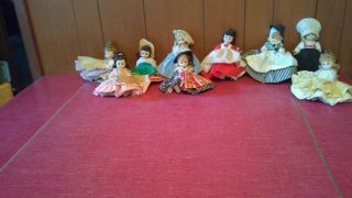 Madame Alexander Dolls Of The World International Doll Set Of 9 Little Wome