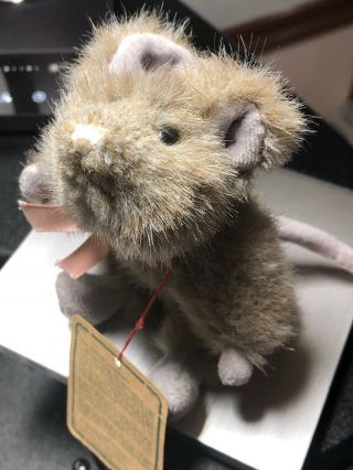 Boyds Bears Plush Munster Q Fondue Stuffed Mouse Jointed Investment