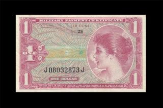 1965 Mpc United States $1 Series 641 ( (aunc))