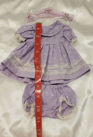 Reborn Baby Doll Micro Preemie Clothes Dress Set Ooak Baby