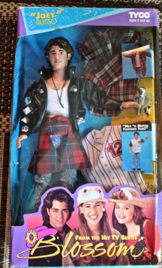Joey Russo 12 " Doll From Tv Show Blossom Tyco 1993
