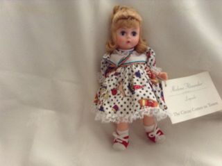 Madame Alexander 8 " Doll - Wendy - The Circus Comes To Town - 1996