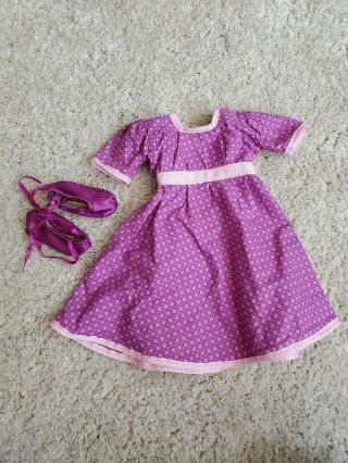 Doll Clothes 18 " Handmade Dress Outfit Fits American Girl (doll Not)