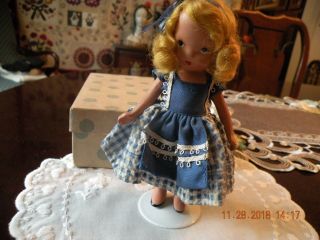 Vintage Nancy Ann Bisque Lucy Locket Doll 115 Storybook Doll -