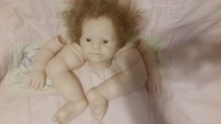 Kitten,  9 Mo Old (26 " Reborn Doll Parts Kit) With Human Hair