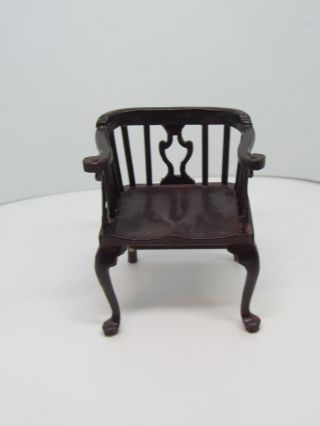 Dollhouse Miniatures,  Windsor Style Armchair,  Bespaq,  1/12th Scale