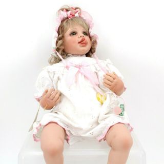 Fayzah Spanos 1998 Limited Edition 12/500 28 " Candy Baby Hard Vinyl Doll