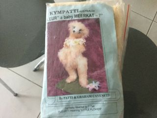 Meerkat Baby Complete Full Kit " Fleur " 7 Inches In Ht By Kympatti Australia No1