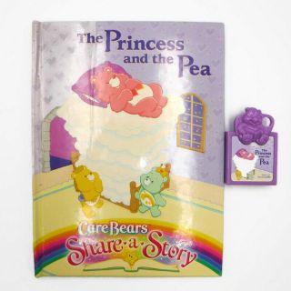 Princess & The Pea Care Bears Share A Story Read Along Book,  Cartridge