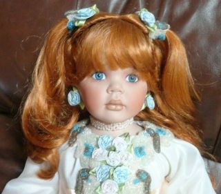 Angelique Sitting Doll Large 34 " Tall Box