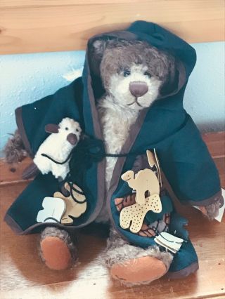 Gently Ganz Cottage Collectibles Noah’s Ark Brown & Tan Plush Teddy Bear St