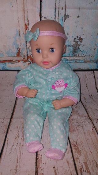 You & Me Baby Doll 16 " Geoffrey Llc Kelly Anne Kicks And Laughs