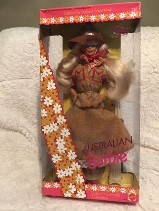 Australian 1993 Dolls Of The World Barbie Special Edition Nib