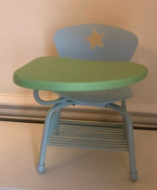 American Girl Doll Ag School Desk Chair,  Gently,  Smoke - Home