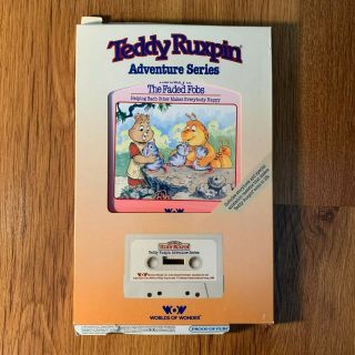 Teddy Ruxpin Adventure Series The Story Of The Faded Fobs Cassette & Book