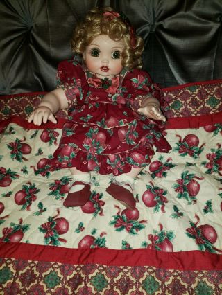 Marie Osmond Porcelain Doll Baby Adora My Fabric Belle Nib Ltd Ed 200/1500
