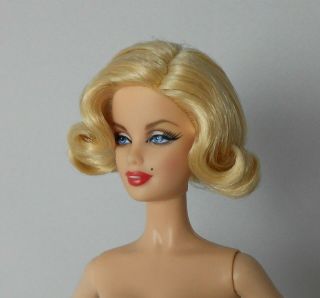 Nude Mattel Barbie Doll As Marilyn Monroe Blonde Ambition 50th Anniversary -