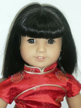 American Girl Ivy Ling In Year Dress,  As Found,  No Box