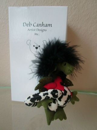 Deb Canham " Denzil Dragon " Miniature Green Dragon 2013