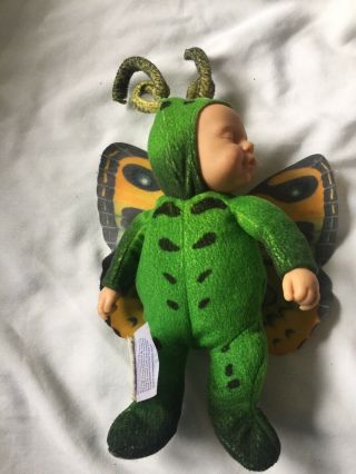 Anne Geddes 2010 Baby Butterfly Unimax Toys Bean Filled