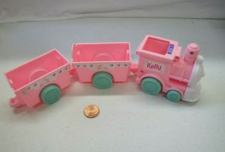 Mattel Barbie Kelly Tommy Friends Choo Choo Train Ride Engine Cars Playground