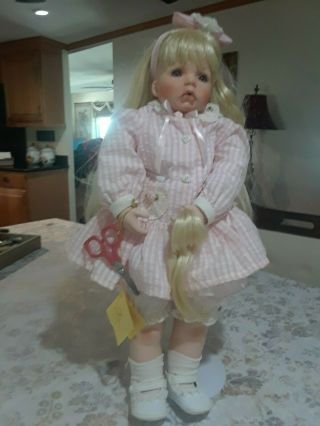 " Mommy Look " Porcelain Doll By Donna Rubert