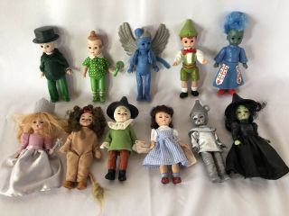 11 Madame Alexander Wizard Of Oz Dolls Near Complete Set From Mcdonald 
