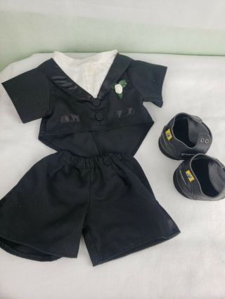 Build A Bear Wedding Suit For Teddy Boys With Dress Shoes For Boy Or Girl