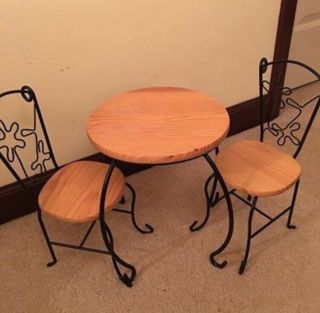 American Girl Doll Table & Chairs Set