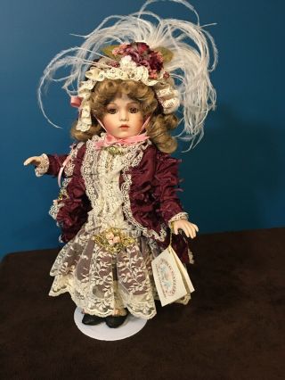 Patricia Loveless Dominique 14 " World Galleries Porcelain Doll Limited 583/2000