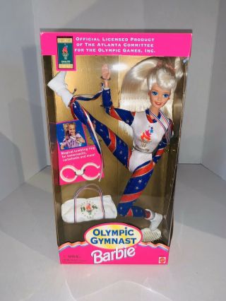 Atlanta Olympic Gymnast 1996 Barbie Doll By Matte.