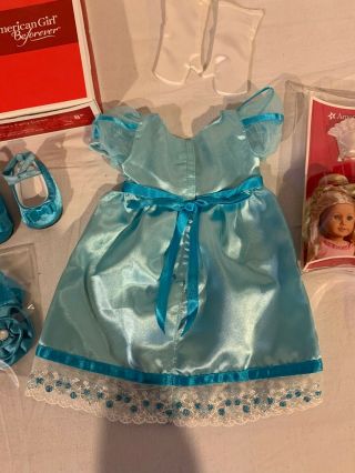 American Girl Caroline Party Gown,  Shoes,  Gloves,  Headband,  Hair Piece,  Clothes 2
