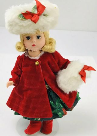 Madame Alexander Doll 8 Inch Christmas Doll 1940 